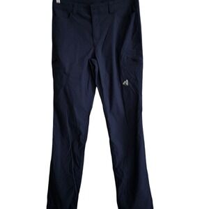 Eddie Bauer Womens T8 First Ascent Hiking Pants Navy Blue Nylon Spandex Outdoor